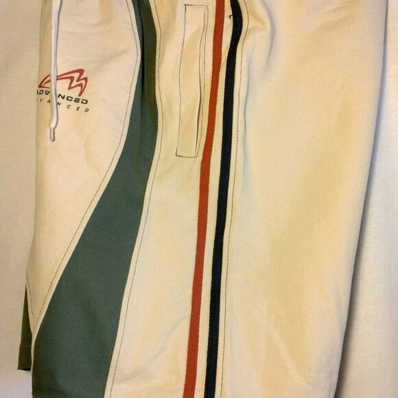 Alefric Eden Shorts Men 30 Waist Elastic Cream Splice Advanced Technology - Picture 9 of 10